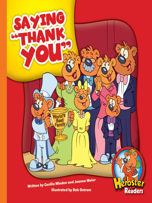Title details for Saying 'Thank You' by Cecilia Minden - Available